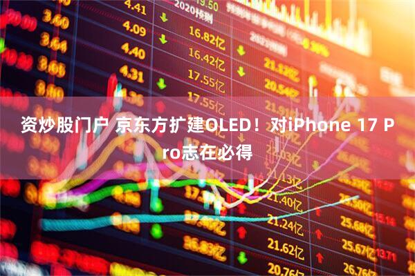 资炒股门户 京东方扩建OLED！对iPhone 17 Pro志在必得